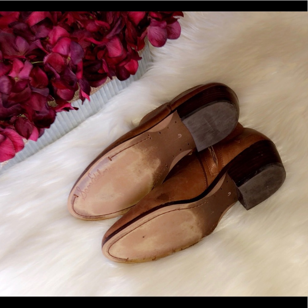 SAM EDELMAN Petty Leather Ankle Booties - Picture 6 of 7